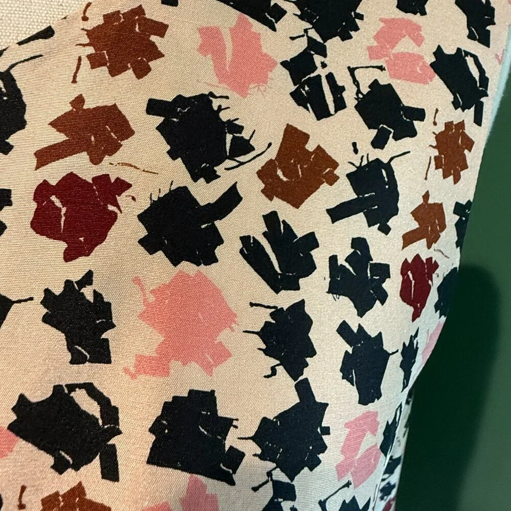 Hugo Boss Business Formal 100% Silk Dress Sz 12 - Picture 7 of 10